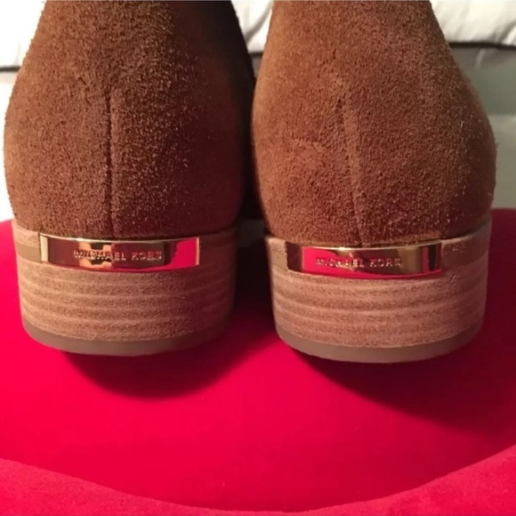 Michael Kors Sunny Bootie Brown Suede Size 7.5 - Picture 6 of 9